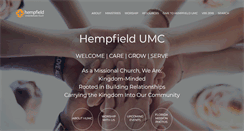 Desktop Screenshot of hempfieldumc.org